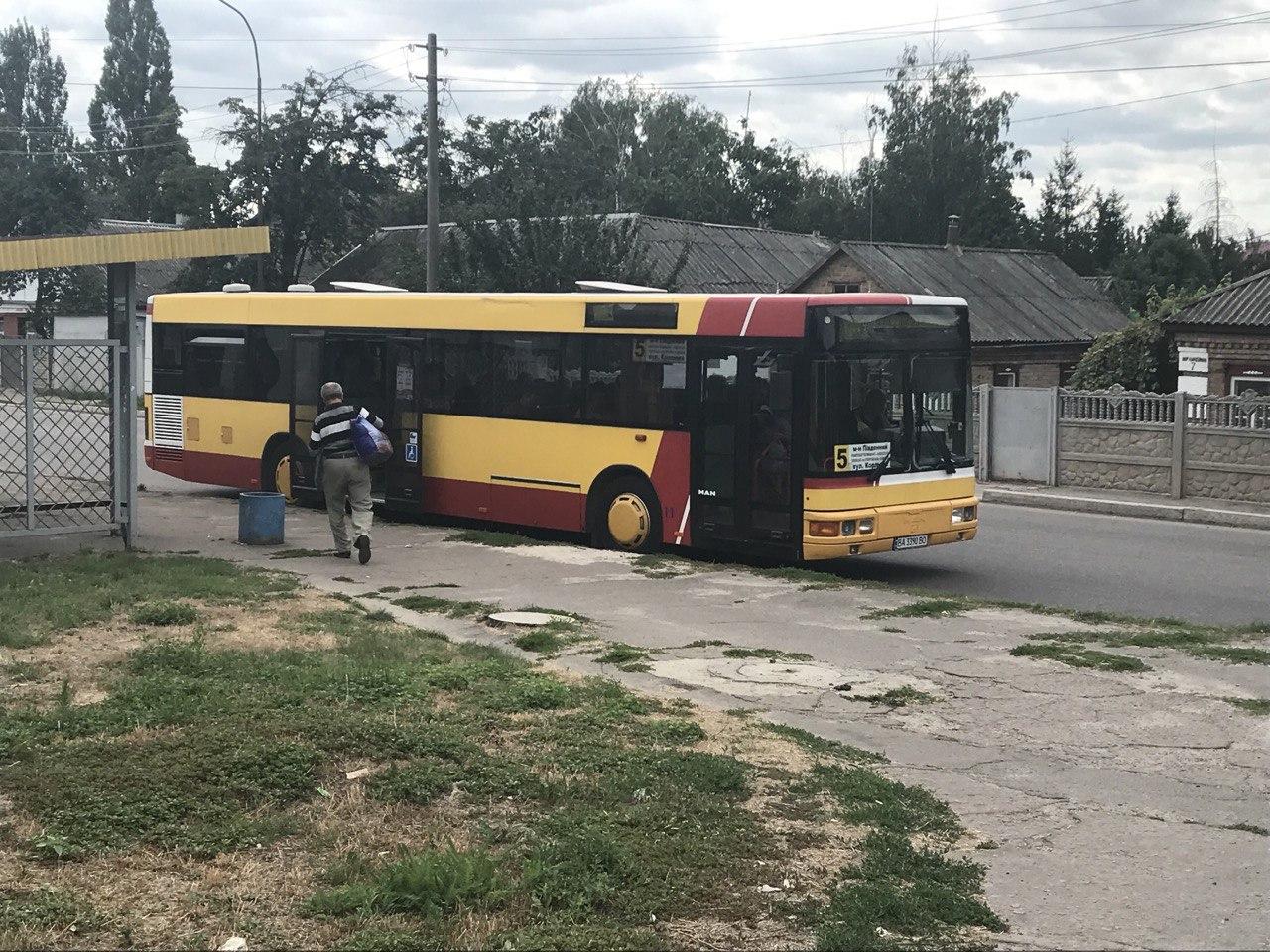 В Александрии всех водителей автобусов проверят на коронавирус