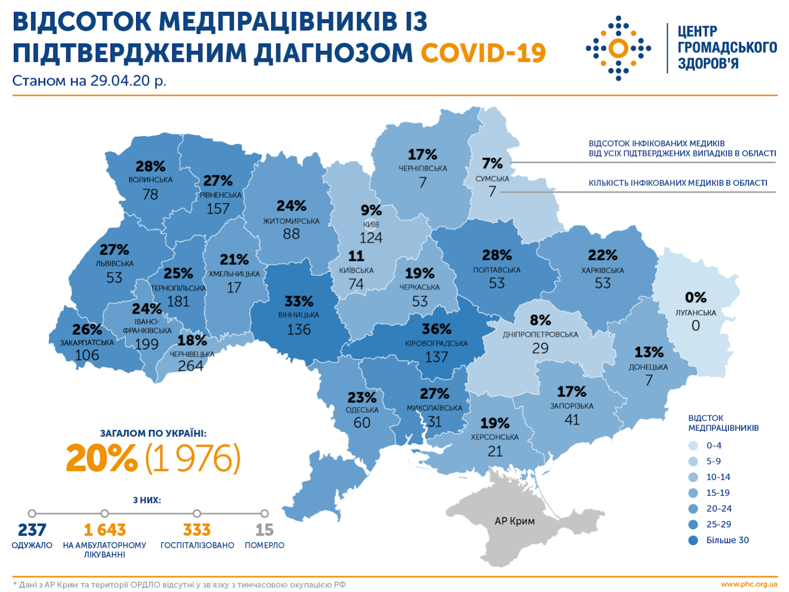 Карта заражения коронавирусом в украине онлайн