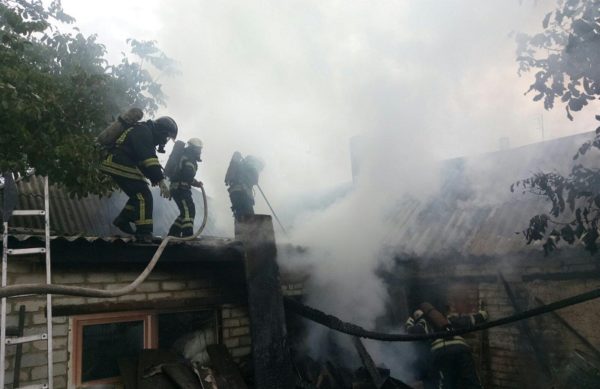 В Александрии и районе горели частные дома (ФОТО)