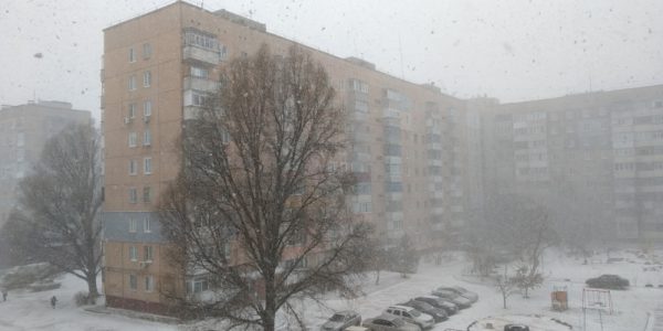 В Кировоградской области прогнозируют снег